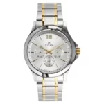 Titan 1698BM01 Workwear Watch with Silver Dial & Stainless Steel Strap