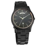 Titan 1767NM01 Black Dial Stainless Steel Strap Watch