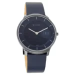 Titan 1843QL01 Edge Watch with Blue Dial in Anthracite Case