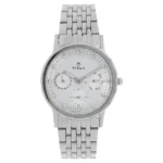 Titan 2557SM01 Silver Dial Silver Stainless Steel Strap Watch
