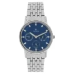 Titan 2557SM03 Blue Dial Silver Stainless Steel Strap Watch