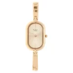 Titan 2577WM01 Raga Viva Rose Gold Dial Metal Strap Watch