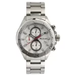 Titan 90087KM01 Octane Silver Dial Stainless Steel Strap Watch